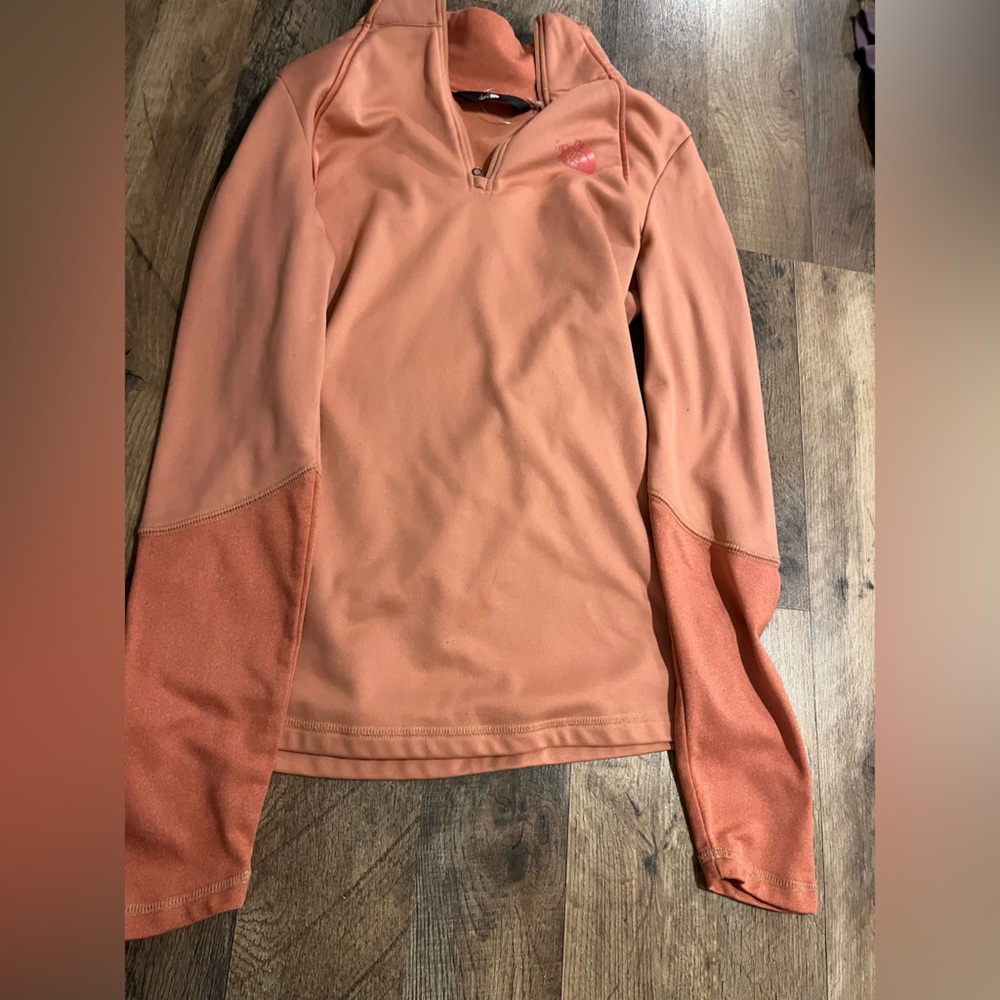 Nike Orange Long Sleeve Pullover